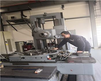 大修改造瑞士迪西750高精度液壓坐標(biāo)鏜床項目